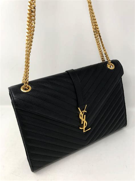 black ysl pruse|YSL shoulder bag price.